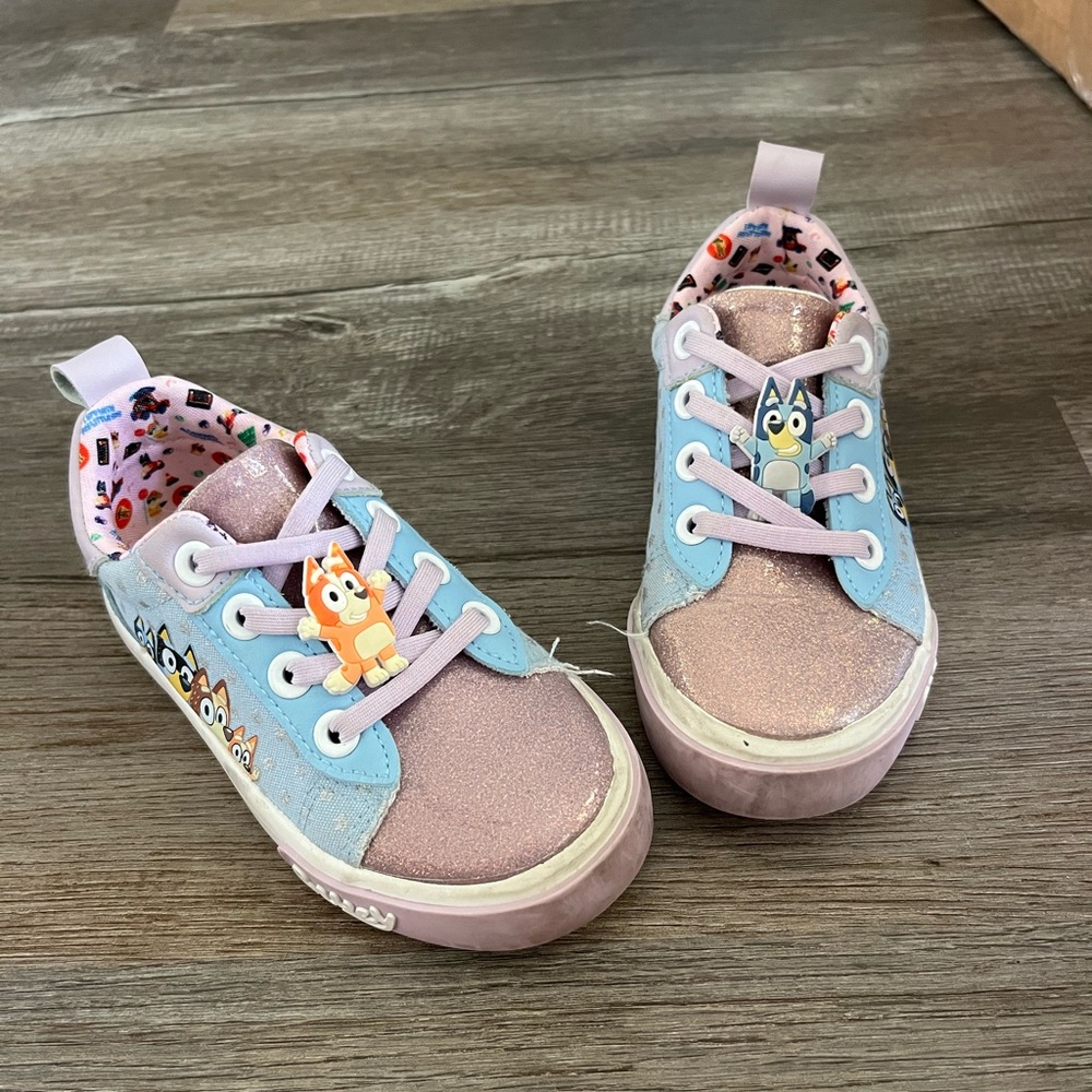 Kids Shoes - Pink and Blue Bluey